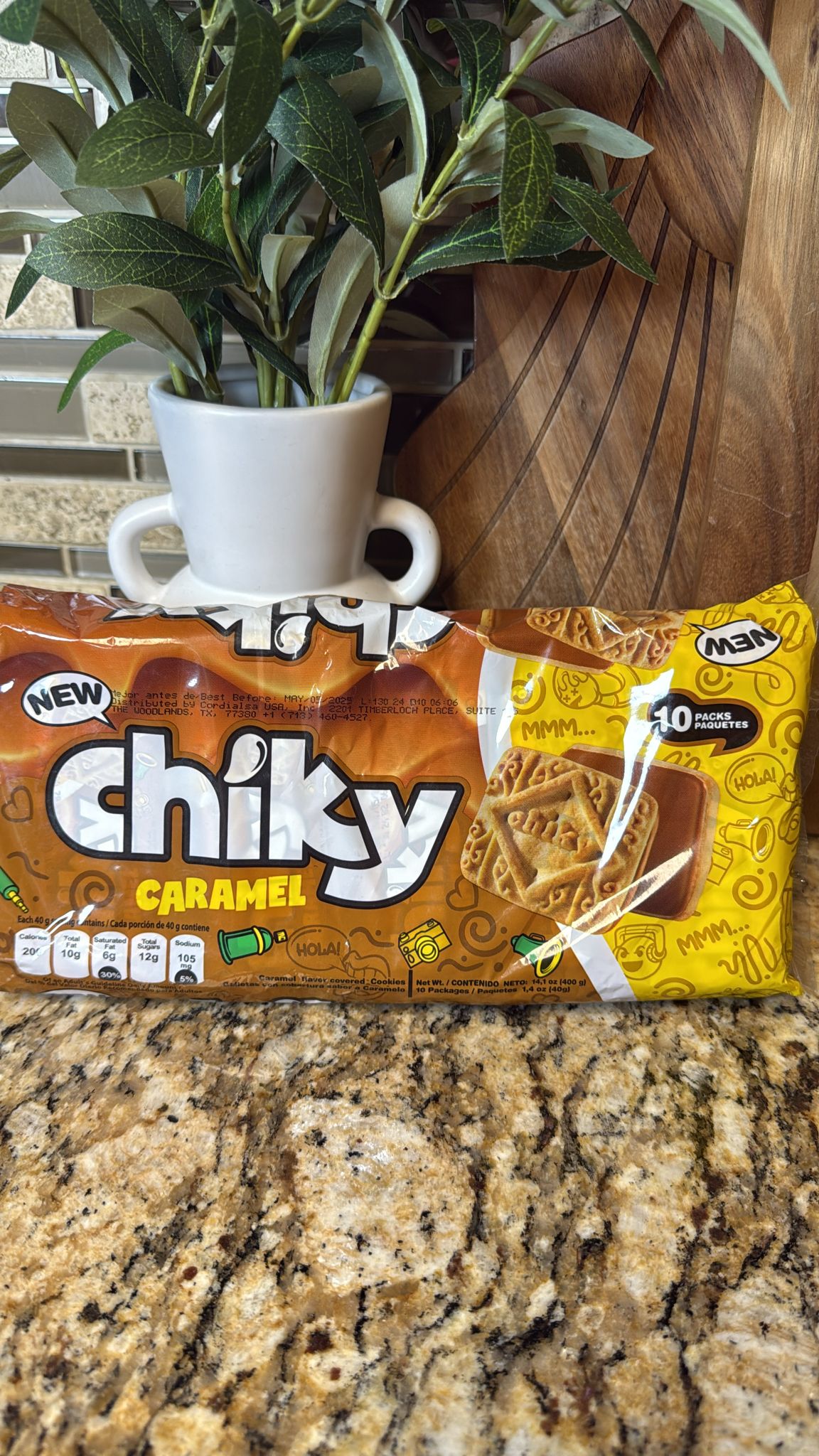 Galleta Chicky caramel 10 pack