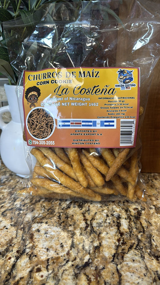 Churros de maíz 30 gr